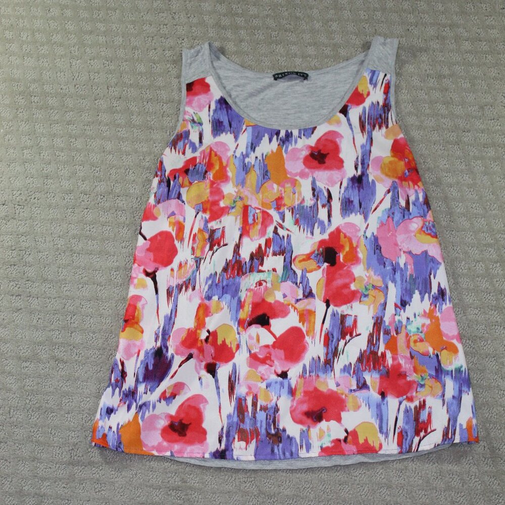 Brixon Ivy Women's Sz M Flowy Multi-Color Floral Tank Top - Picture 1 of 4